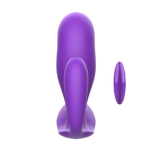 Plug Anal Triplo Prazer com Controle Remoto
