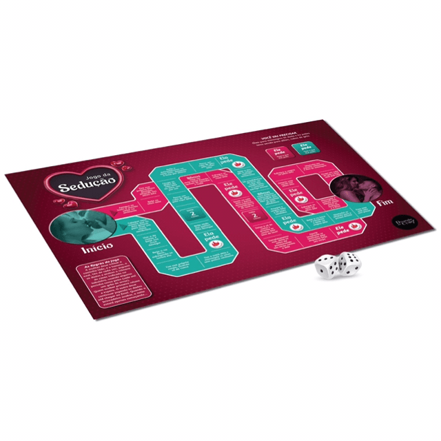Jogo de Tabuleiro Sedução 