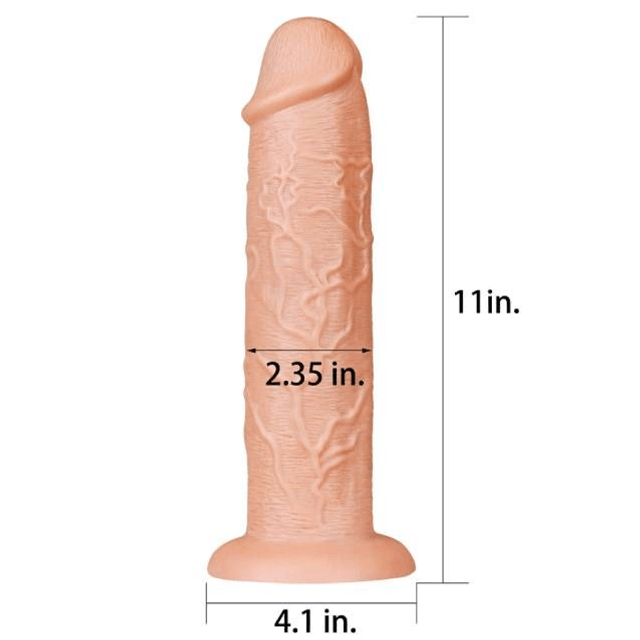 Pênis 24X6CM Silicone  