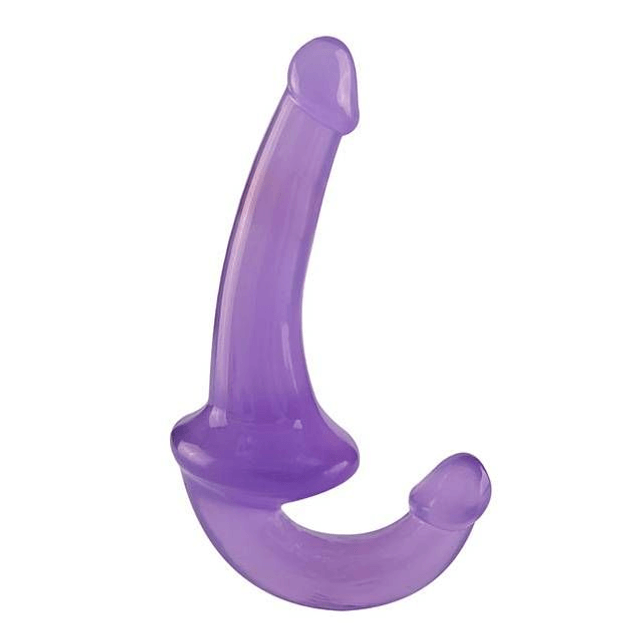 Penetrador Strapless com Plug Vaginal