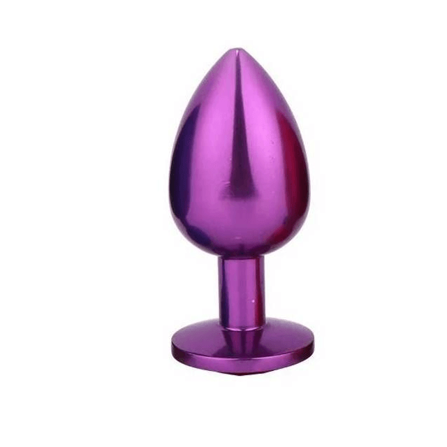 Plug Anal Pequeno Metalizado Colorido