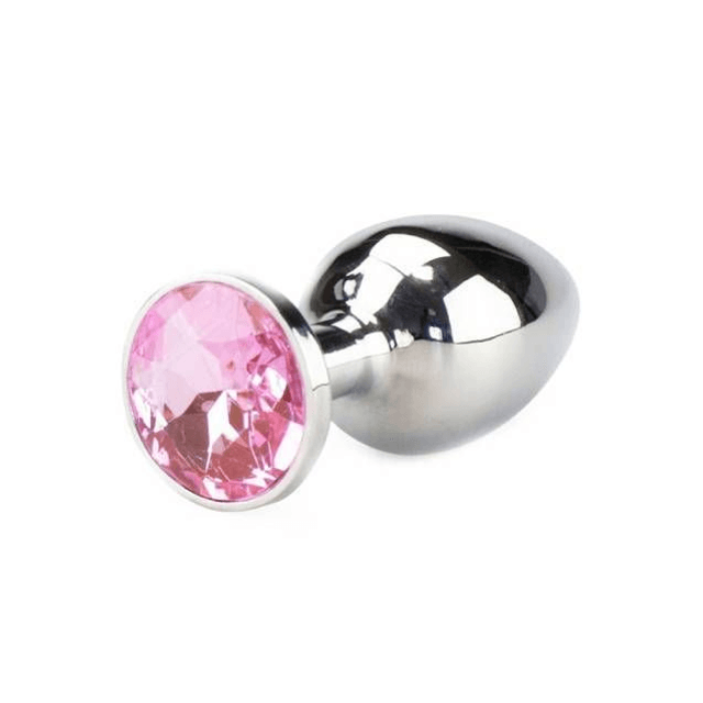 Plug Anal Pequeno Luxo em Metal 