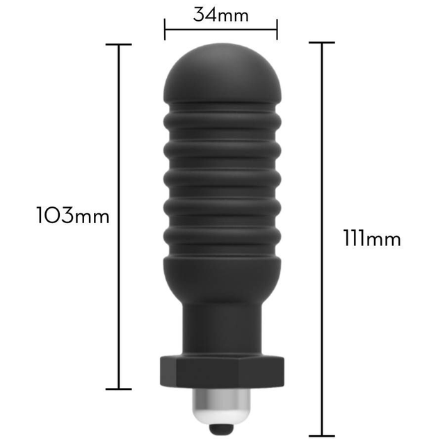 Plug Anal com Cápsula Removível