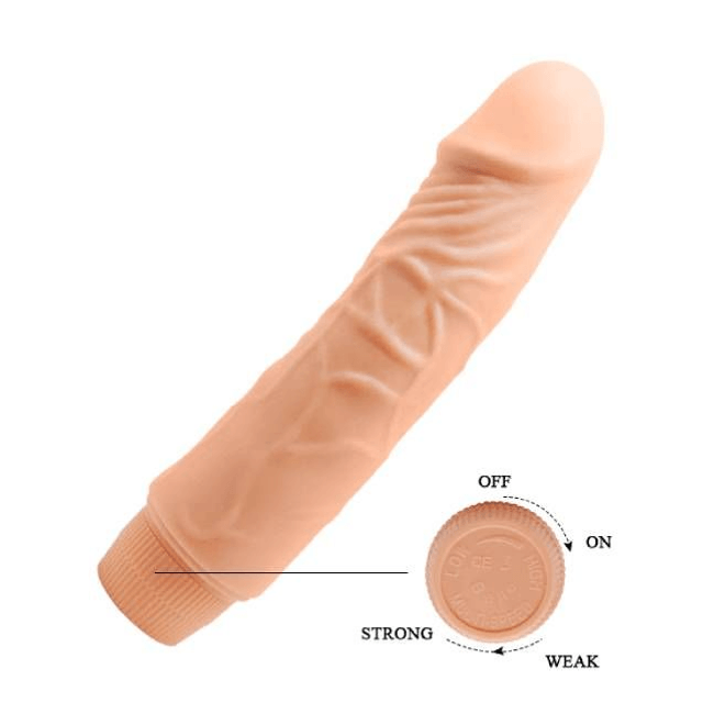 Pênis 16,8x4cm ABS TPR Vibro