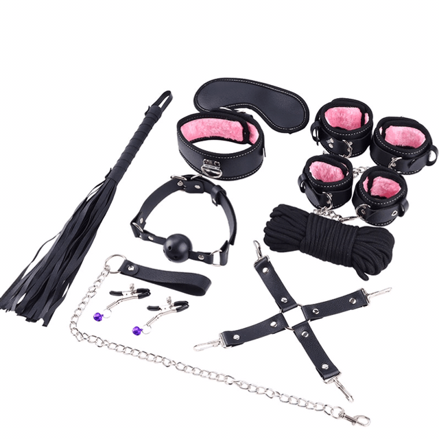Kit Bondage com 10 Peças