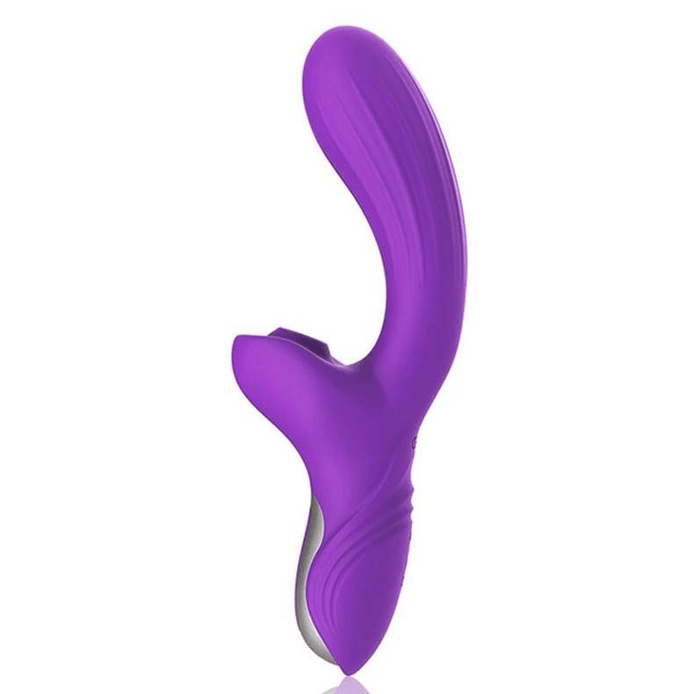 Vibrador Ponto G com Estimulador Clitoriano 