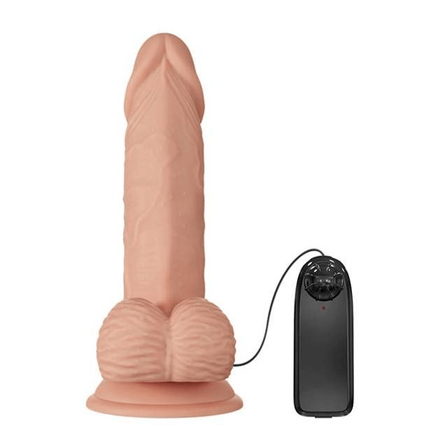 Pênis 14x4,2cm Dupla Camada Vibro