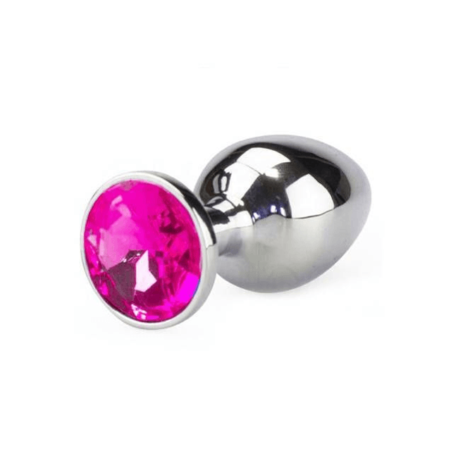 Plug Anal Grande Luxo em Metal 