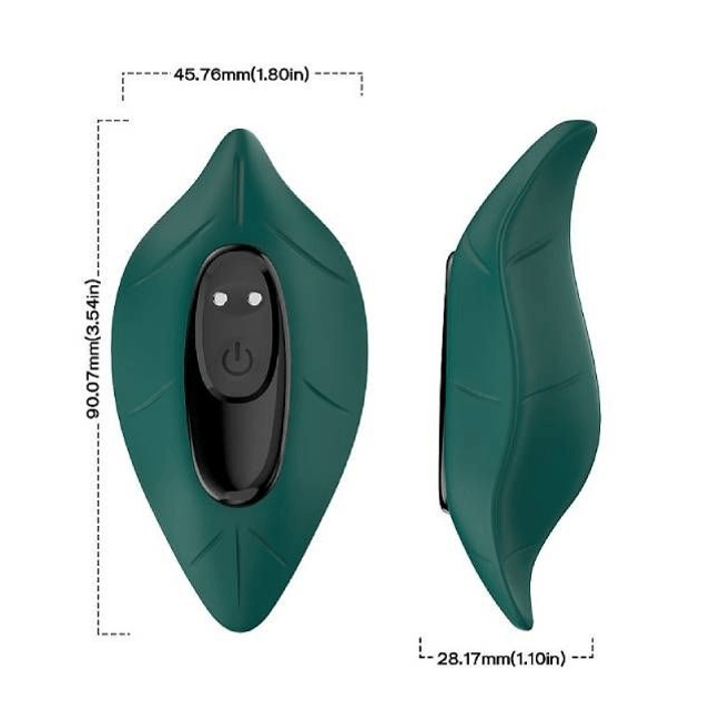 Vibrador de Calcinha Green Vibrator com Controle Remoto 