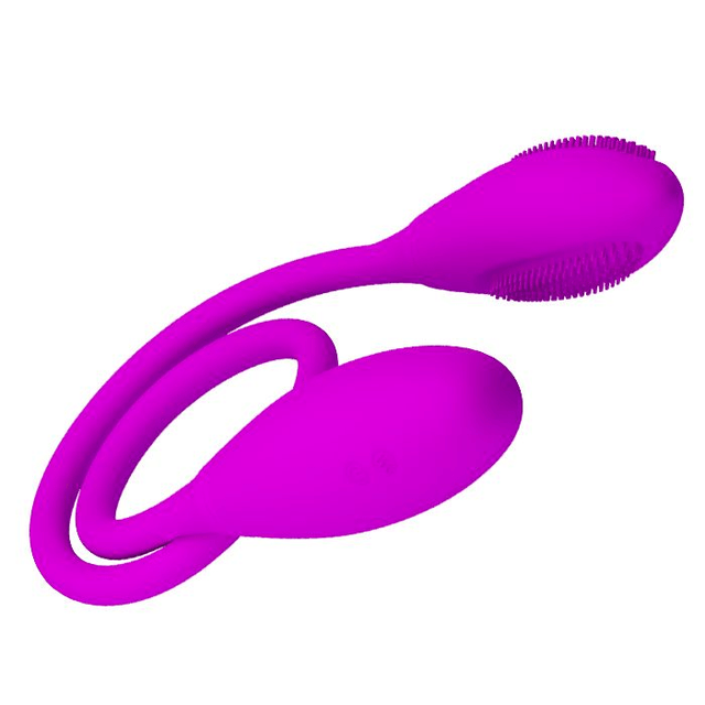 Vibrador Recarregável Duplo Flexível