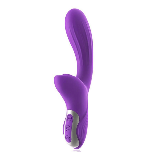Vibrador Ponto G com Estimulador Clitoriano 