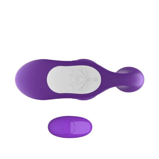 Plug Anal Triplo Prazer com Controle Remoto