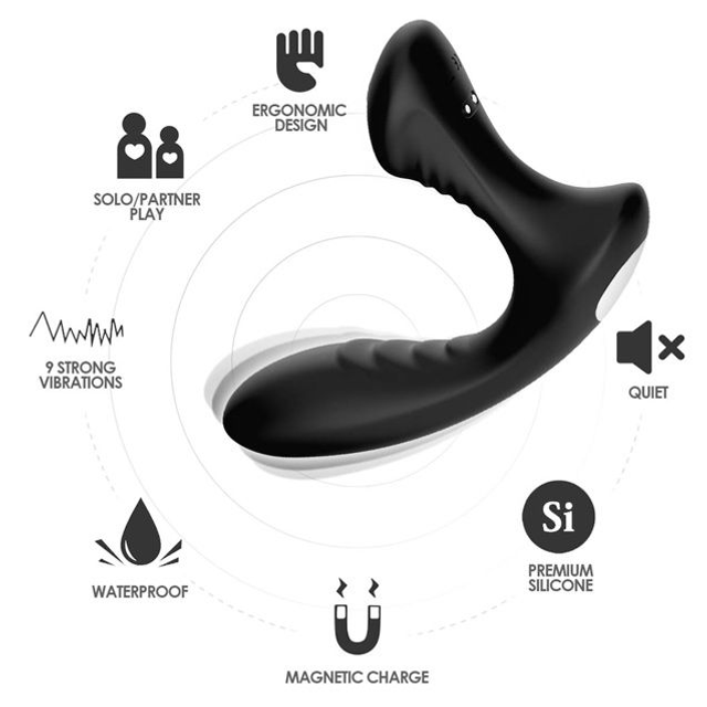 Estimulador de Próstata e Períneo Vibro