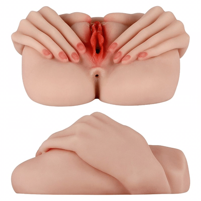 Masturbador Vagina e Ânus Com Mãos