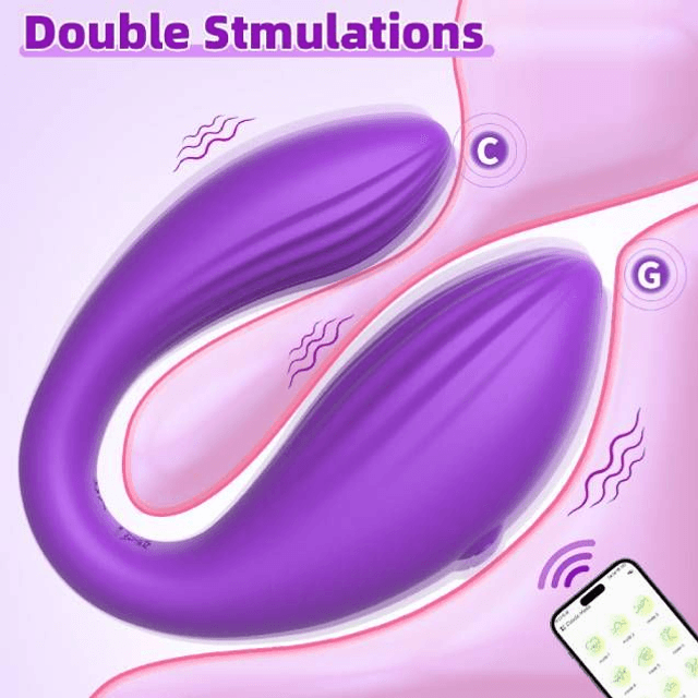 Vibrador de Casal via APP
