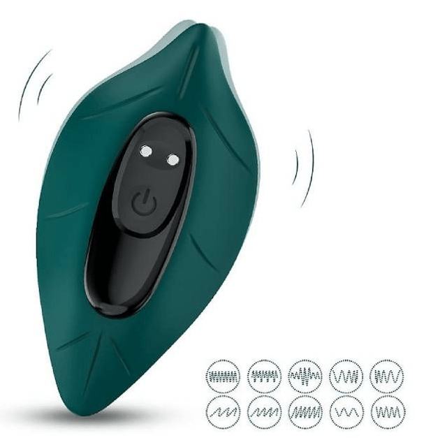 Vibrador de Calcinha Green Vibrator com Controle Remoto 