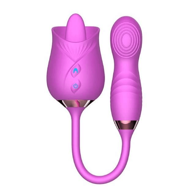 Vibrador Rosinha com Língua e Pulsação