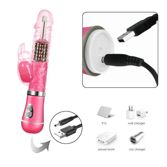 Vibrador Rotativo de Coelho