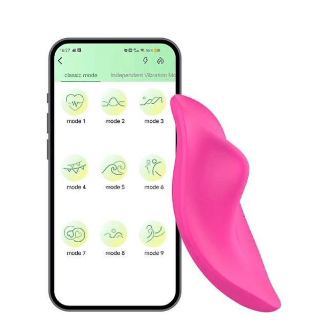 Vibrador de Calcinha Controlado via APP