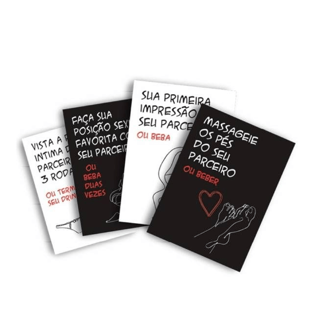 Jogo de Cartas Desejos e Drinks