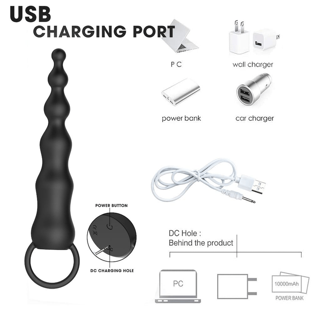 Plug Anal Escalonado com 10 Modos de Vibração