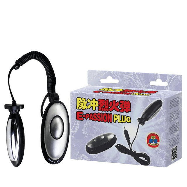 Plug Anal e Vaginal com Ondas Elétricas 