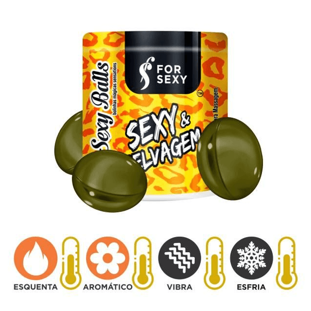 Bolinhas Explosivas Excitantes Sexy & Selvagem