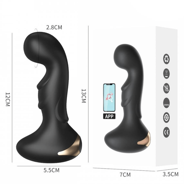 Plug Anal Vibro Controlado por APP