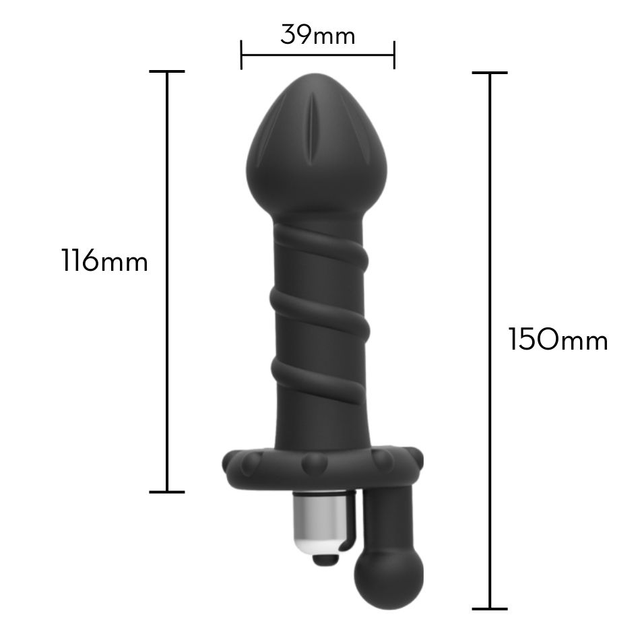 Plug Anal com Cápsula Removível 