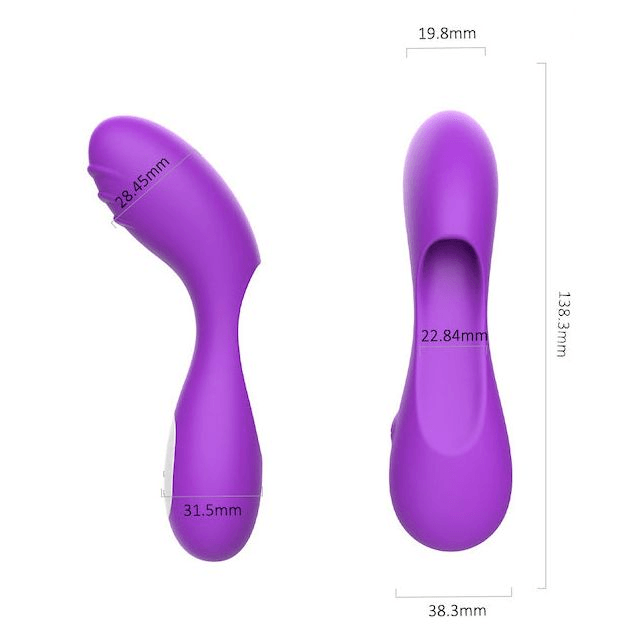 Vibrador de Dedo com 7 Modos de Vibração