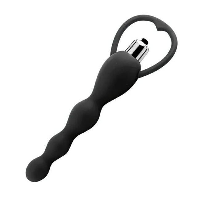 Plug Anal Aveludado Vibro 