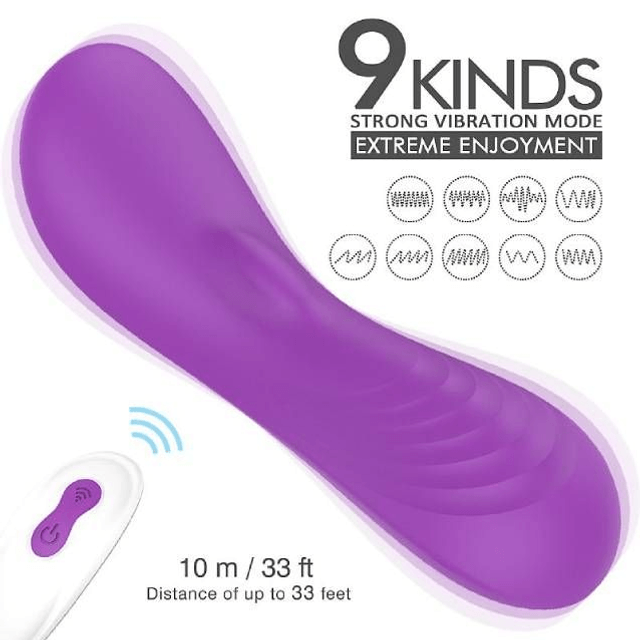 Vibrador de Calcinha com Controle Remoto