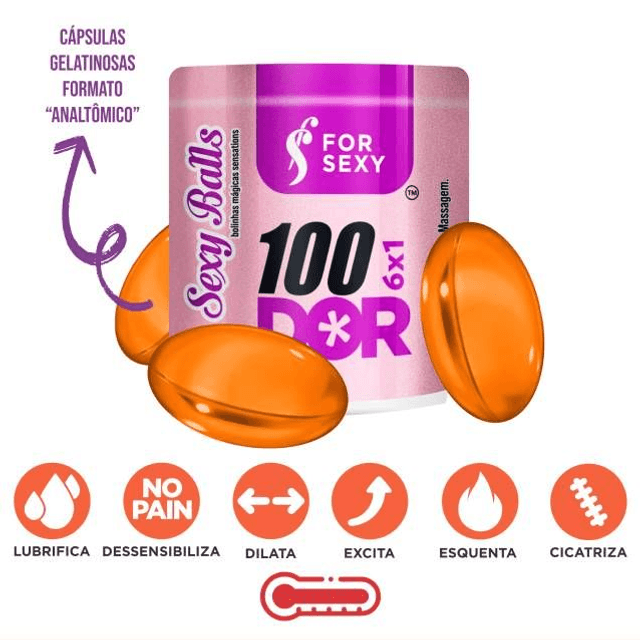 Bolinhas Explosivas Anais 100 Dor