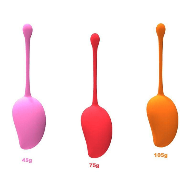 Kit 3 Pompoarismo Kegel 
