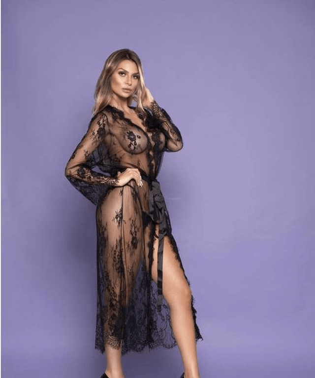 Robe Rendado Nuit