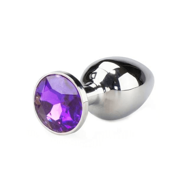 Plug Anal Pequeno Luxo em Metal 