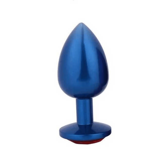 Plug Anal Pequeno Metalizado Colorido