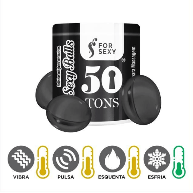 Bolinhas Explosivas Excitantes 50 Tons
