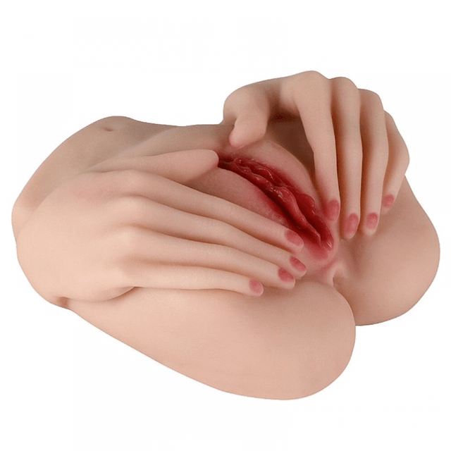 Masturbador Vagina e Ânus Com Mãos