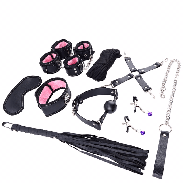 Kit Bondage com 10 Peças