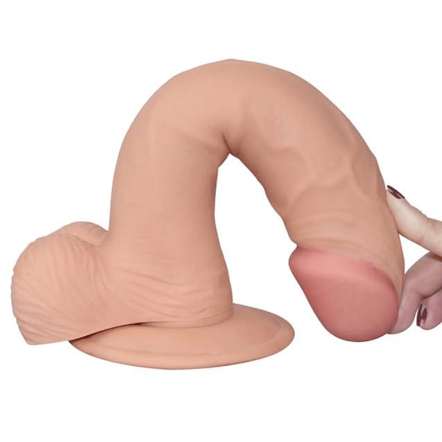 Pênis 18X4,5CM Silicone  