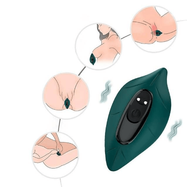 Vibrador de Calcinha Green Vibrator com Controle Remoto 