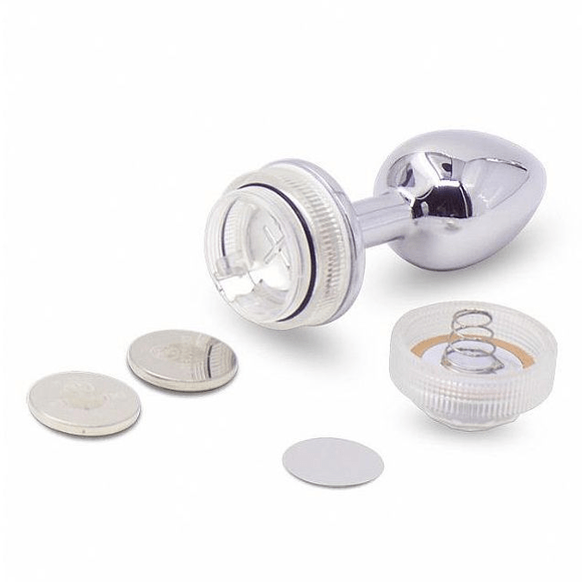Plug Anal com Luz Led de 13 Cores
