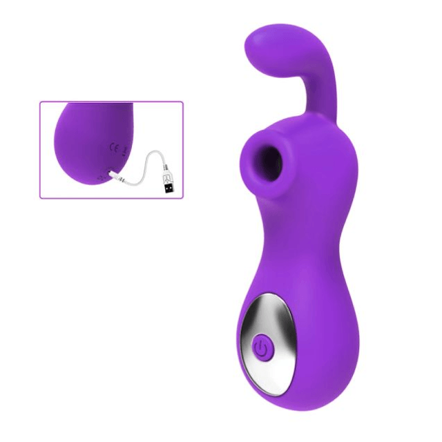 Vibrador para Ponto G com Estimulador de Clitóris