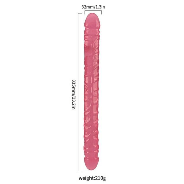 Pênis Duas Pontas 33,5cm