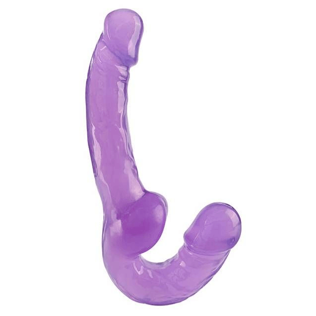 Penetrador Strapless com Plug Vaginal