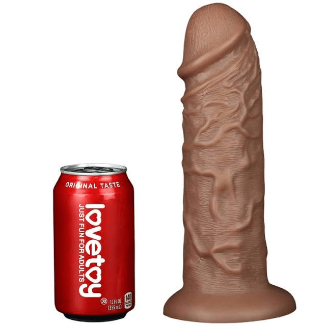 Pênis 22X6,3CM Silicone Vibro