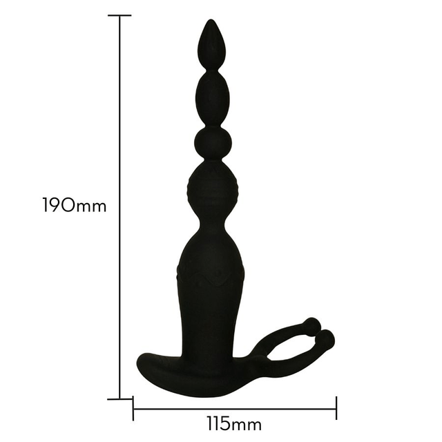 Plug Anal Vibro PulseXtreme Controlado via APP
