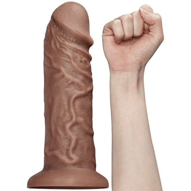 Pênis 22X6,3CM Silicone Vibro
