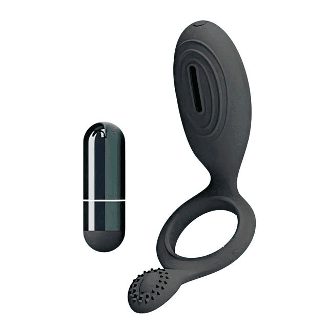 Anel Peniano com Estimulador Clitoriano Vibratório